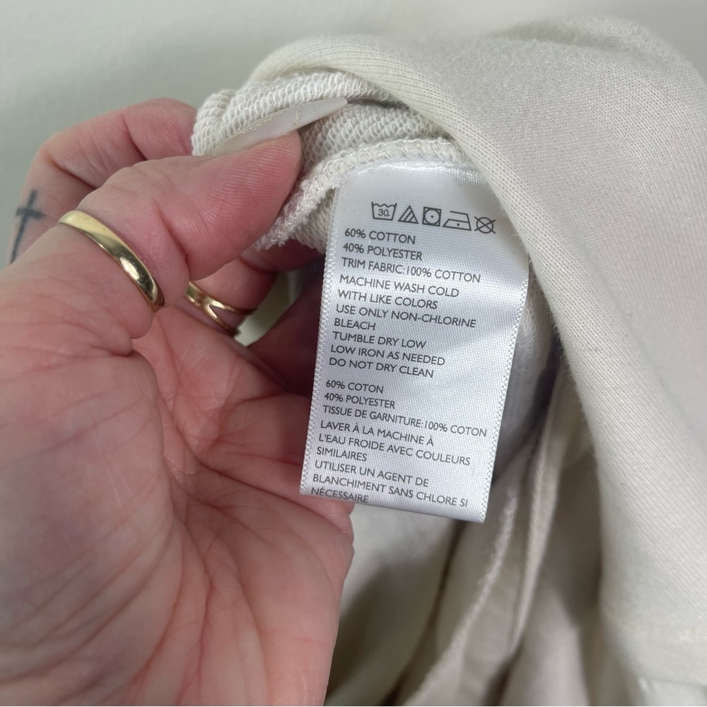 Urban Outfitters Oversized Lumiere Lightweight Peplum Hooded Shirt - Picture 4 of 6